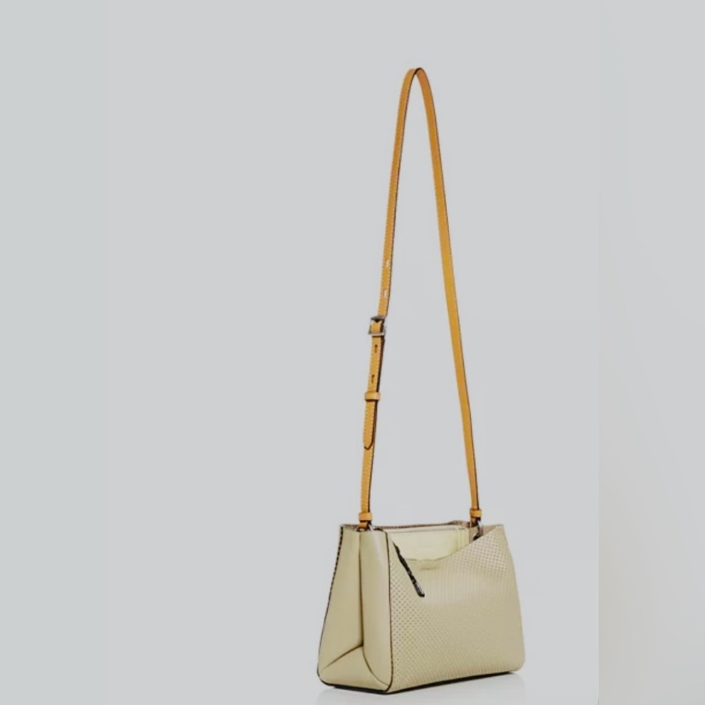 RAG & BONE Perforated Passenger Crossbody Leather Bag